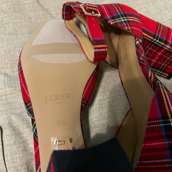J crew tartan heels - Picture 5 of 5